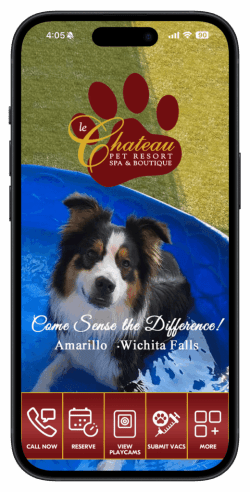 Le Chateau Pet Resort app